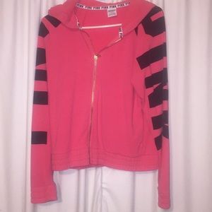 Pink hoodie